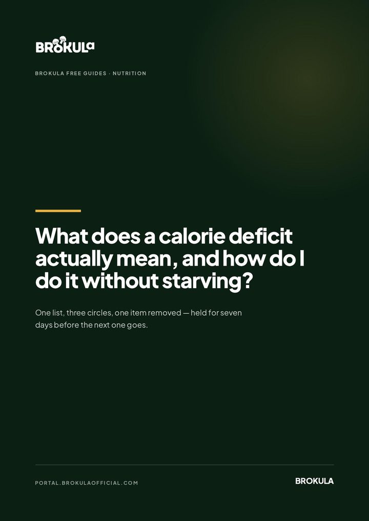Calorie Deficit Without Starving