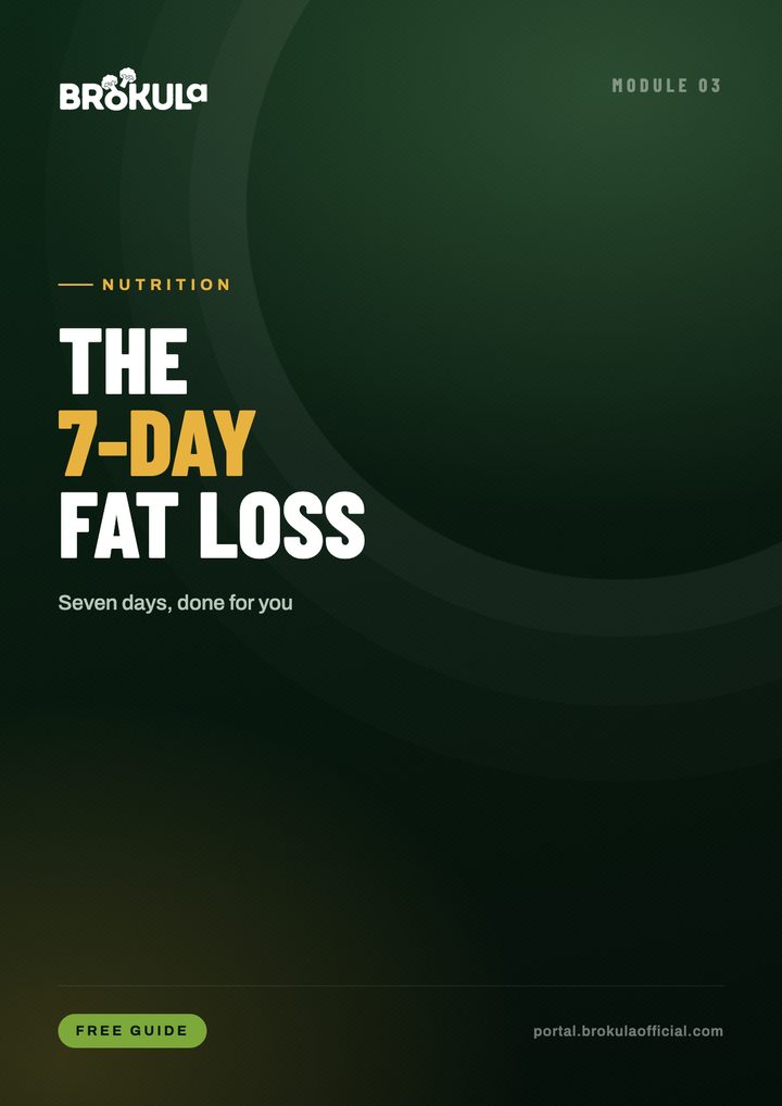 The 7-Day Fat Loss Meal Plan