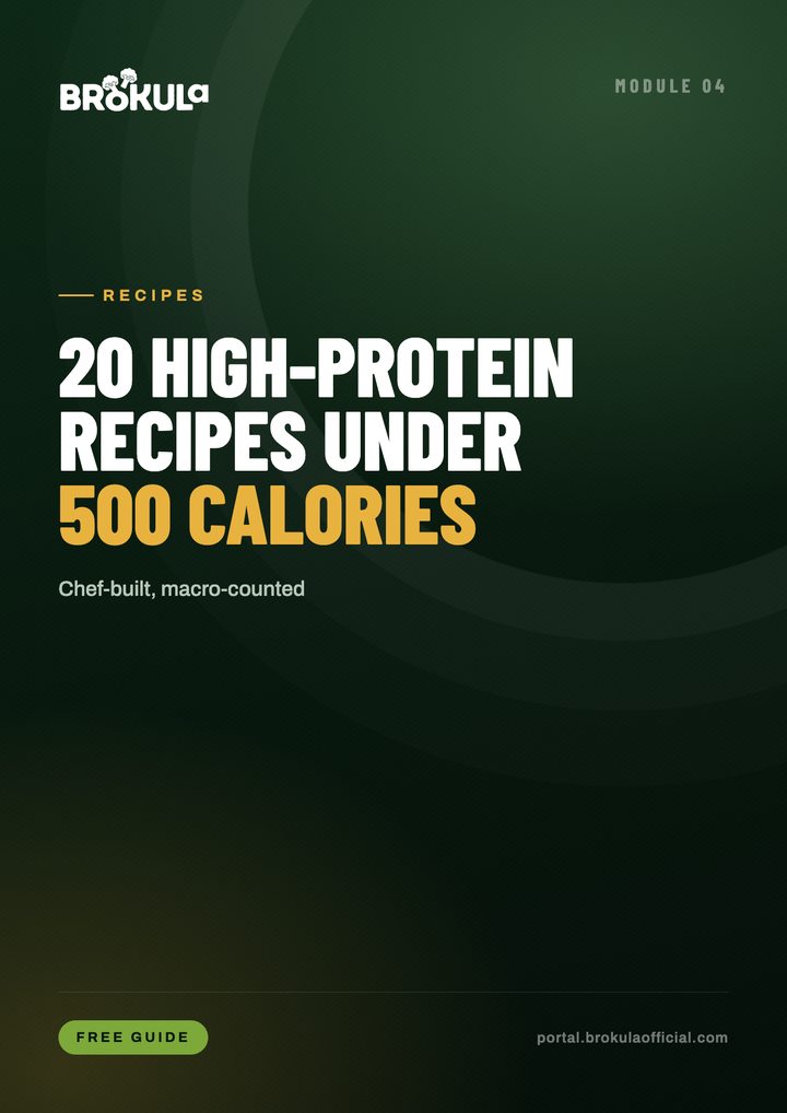 20 High-Protein Recipes Under 500 Calories