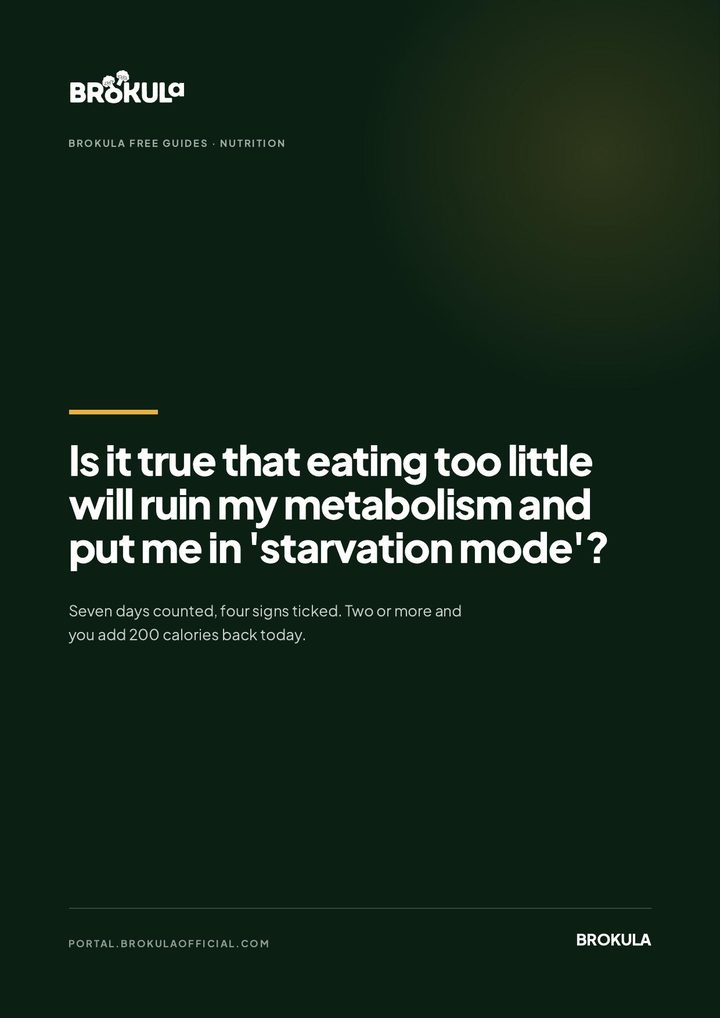 Starvation Mode Check